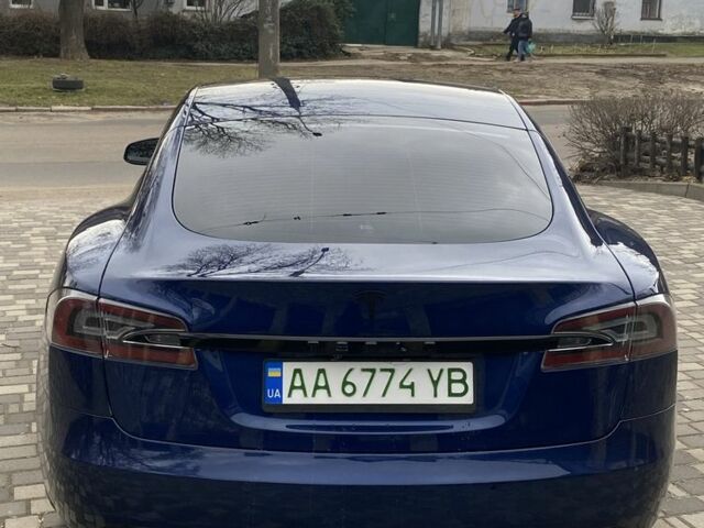 Синий Тесла Модель С, объемом двигателя 0 л и пробегом 195 тыс. км за 17450 $, фото 4 на Automoto.ua