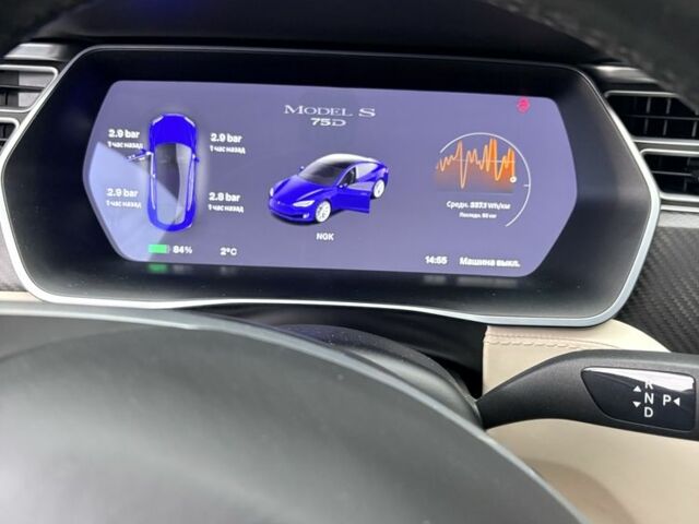 Синій Тесла Модель С, об'ємом двигуна 0 л та пробігом 67 тис. км за 24499 $, фото 9 на Automoto.ua