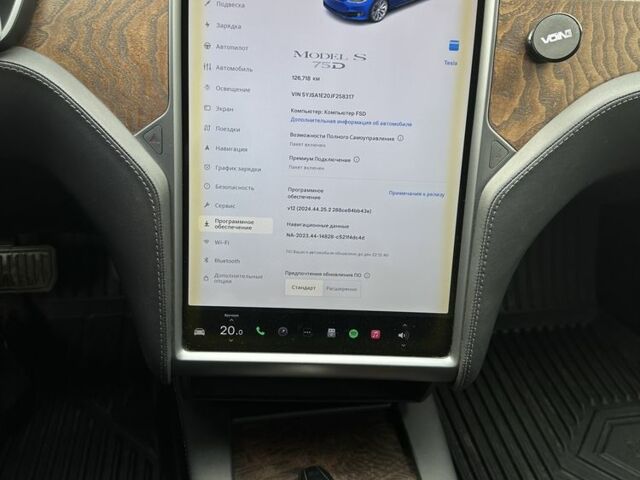 Синий Тесла Модель С, объемом двигателя 0 л и пробегом 129 тыс. км за 19000 $, фото 6 на Automoto.ua
