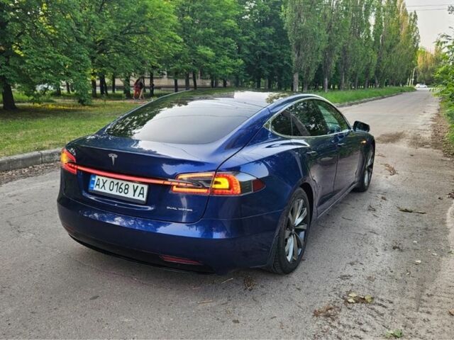Синій Тесла Модель С, об'ємом двигуна 0 л та пробігом 90 тис. км за 29396 $, фото 2 на Automoto.ua