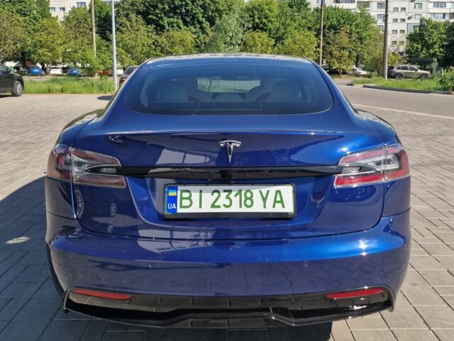 Синий Тесла Модель С, объемом двигателя 0 л и пробегом 18 тыс. км за 55000 $, фото 18 на Automoto.ua