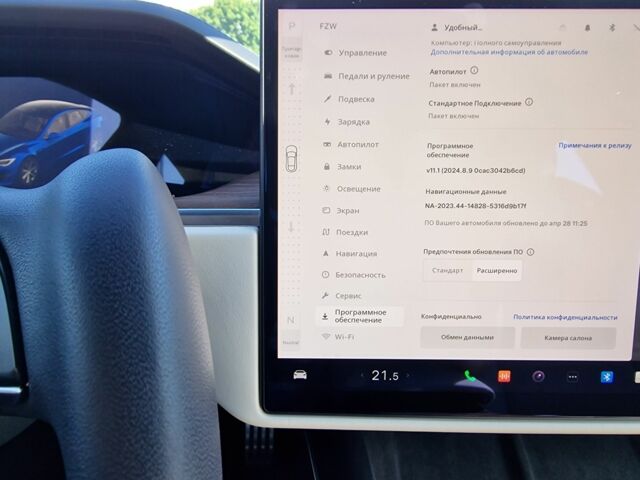 Синій Тесла Модель С, об'ємом двигуна 0 л та пробігом 18 тис. км за 55000 $, фото 6 на Automoto.ua