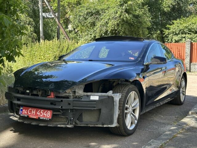 Синий Тесла Модель С, объемом двигателя 0 л и пробегом 122 тыс. км за 8600 $, фото 3 на Automoto.ua