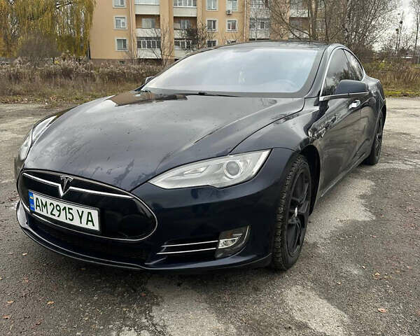 Синий Тесла Модель С, объемом двигателя 0 л и пробегом 165 тыс. км за 12500 $, фото 1 на Automoto.ua