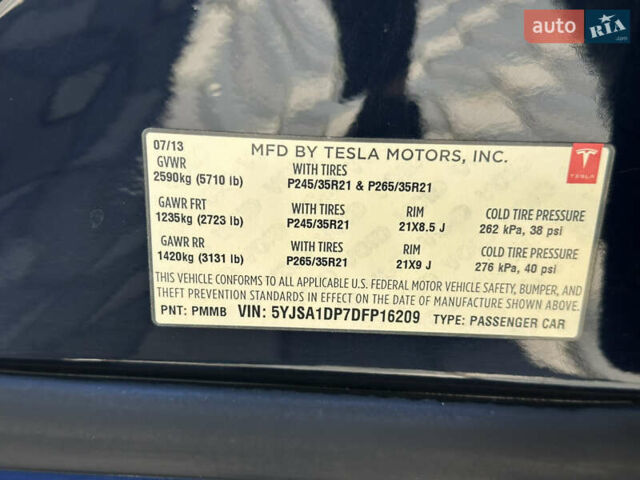 Синий Тесла Модель С, объемом двигателя 0 л и пробегом 175 тыс. км за 12200 $, фото 9 на Automoto.ua