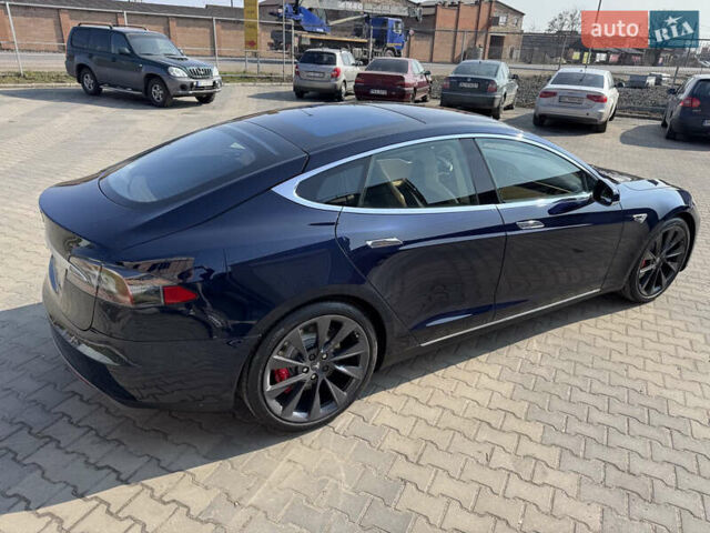 Синий Тесла Модель С, объемом двигателя 0 л и пробегом 143 тыс. км за 12800 $, фото 2 на Automoto.ua