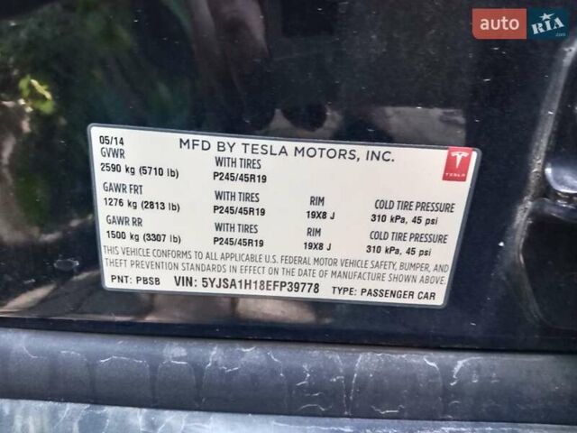 Синій Тесла Модель С, об'ємом двигуна 0 л та пробігом 192 тис. км за 10999 $, фото 62 на Automoto.ua