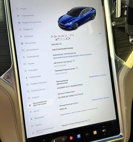 Синий Тесла Модель С, объемом двигателя 0 л и пробегом 200 тыс. км за 15400 $, фото 6 на Automoto.ua