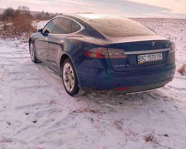 Синий Тесла Модель С, объемом двигателя 0 л и пробегом 86 тыс. км за 17900 $, фото 4 на Automoto.ua