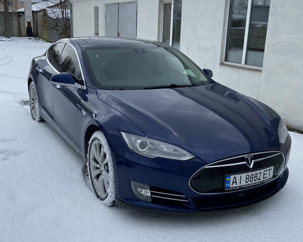 Синий Тесла Модель С, объемом двигателя 0 л и пробегом 150 тыс. км за 27000 $, фото 10 на Automoto.ua