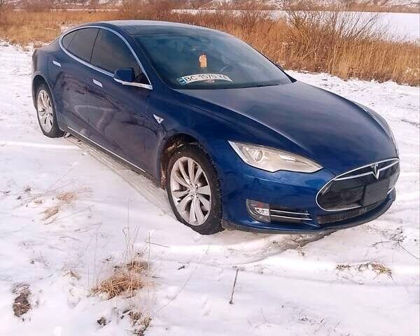 Синий Тесла Модель С, объемом двигателя 0 л и пробегом 86 тыс. км за 17900 $, фото 3 на Automoto.ua
