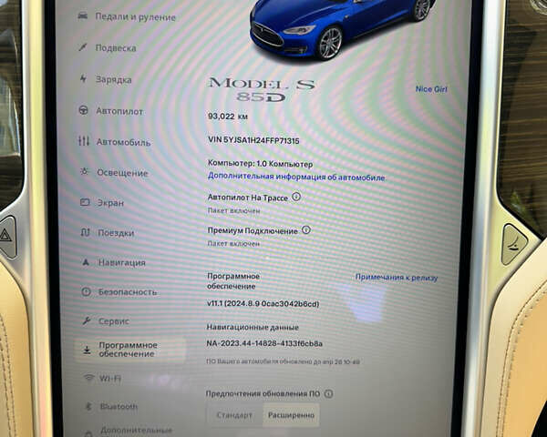 Синий Тесла Модель С, объемом двигателя 0 л и пробегом 93 тыс. км за 18500 $, фото 31 на Automoto.ua