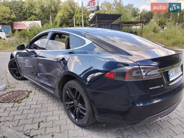 Синий Тесла Модель С, объемом двигателя 0 л и пробегом 161 тыс. км за 17300 $, фото 3 на Automoto.ua