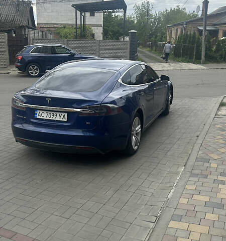 Синий Тесла Модель С, объемом двигателя 0 л и пробегом 160 тыс. км за 13500 $, фото 1 на Automoto.ua