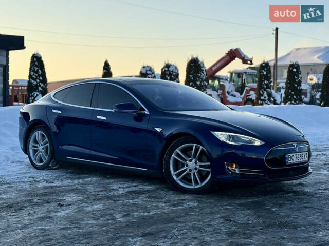 Синій Тесла Модель С, об'ємом двигуна 0 л та пробігом 61 тис. км за 15300 $, фото 2 на Automoto.ua