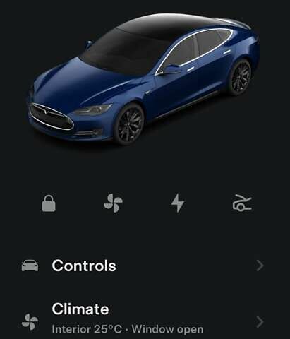 Синий Тесла Модель С, объемом двигателя 0 л и пробегом 85 тыс. км за 22499 $, фото 1 на Automoto.ua