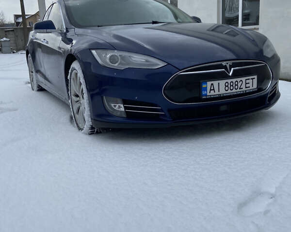 Синий Тесла Модель С, объемом двигателя 0 л и пробегом 150 тыс. км за 27000 $, фото 12 на Automoto.ua