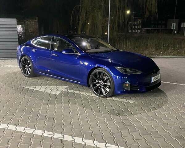 Синий Тесла Модель С, объемом двигателя 0 л и пробегом 190 тыс. км за 21900 $, фото 6 на Automoto.ua