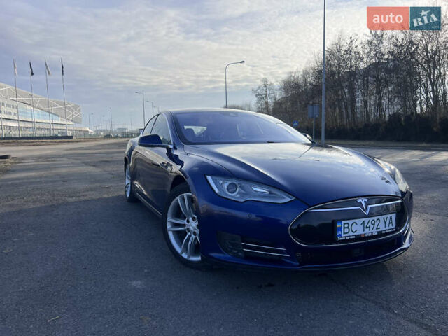 Синий Тесла Модель С, объемом двигателя 0 л и пробегом 96 тыс. км за 13500 $, фото 3 на Automoto.ua