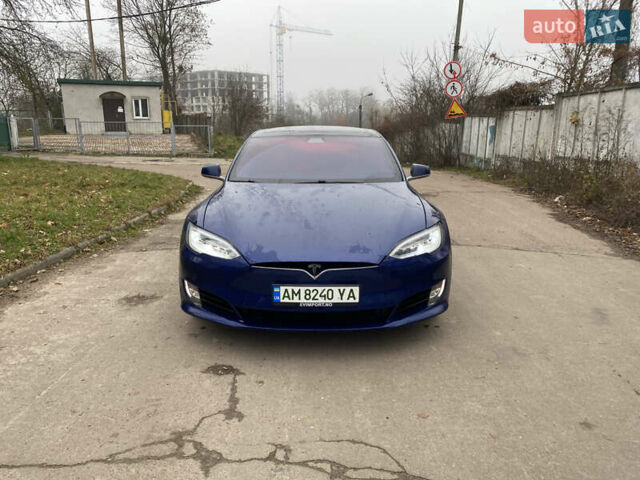 Синий Тесла Модель С, объемом двигателя 0 л и пробегом 154 тыс. км за 17950 $, фото 4 на Automoto.ua