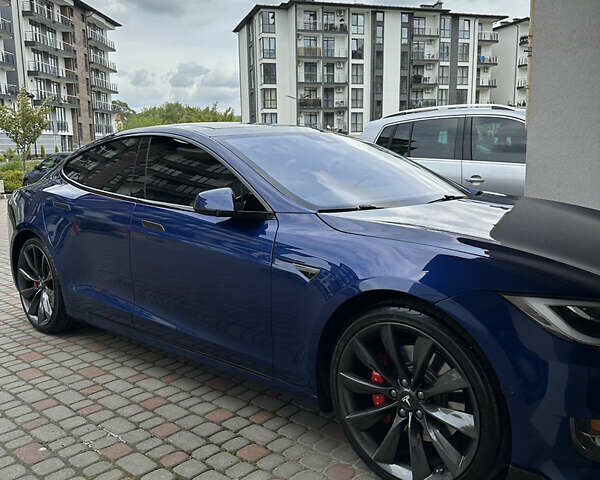 Синий Тесла Модель С, объемом двигателя 0 л и пробегом 161 тыс. км за 22999 $, фото 10 на Automoto.ua