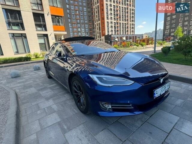 Синий Тесла Модель С, объемом двигателя 0 л и пробегом 155 тыс. км за 18500 $, фото 1 на Automoto.ua