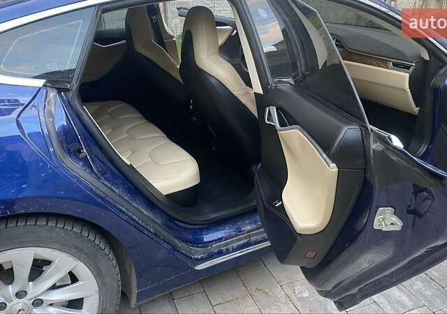 Синій Тесла Модель С, об'ємом двигуна 0 л та пробігом 103 тис. км за 17700 $, фото 5 на Automoto.ua