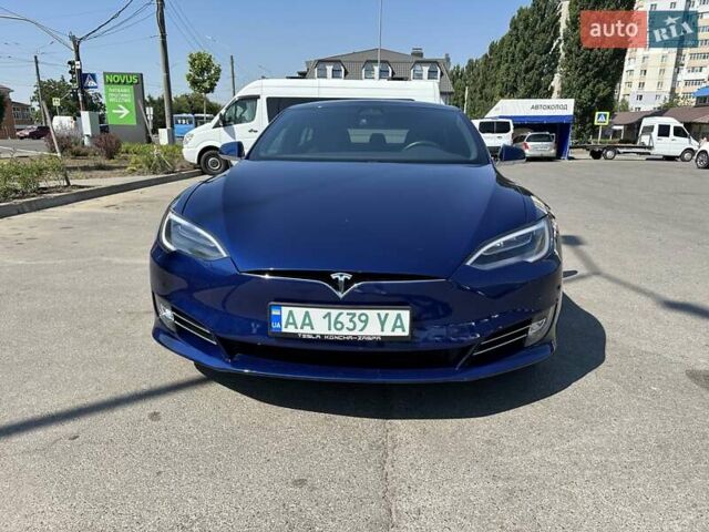 Синий Тесла Модель С, объемом двигателя 0 л и пробегом 134 тыс. км за 20500 $, фото 5 на Automoto.ua