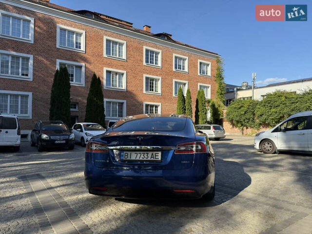Синій Тесла Модель С, об'ємом двигуна 0 л та пробігом 160 тис. км за 18888 $, фото 3 на Automoto.ua
