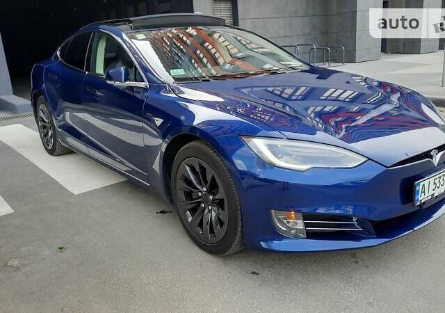 Синий Тесла Модель С, объемом двигателя 0 л и пробегом 137 тыс. км за 22500 $, фото 5 на Automoto.ua