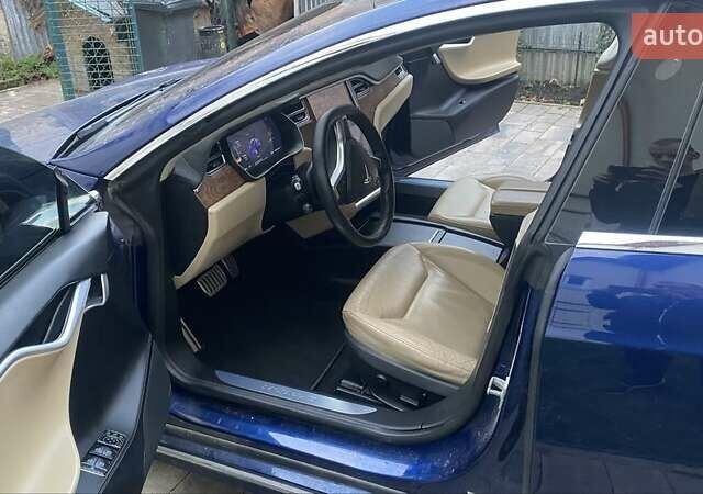 Синій Тесла Модель С, об'ємом двигуна 0 л та пробігом 103 тис. км за 17700 $, фото 4 на Automoto.ua
