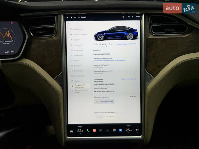 Синій Тесла Модель С, об'ємом двигуна 0 л та пробігом 244 тис. км за 15500 $, фото 28 на Automoto.ua