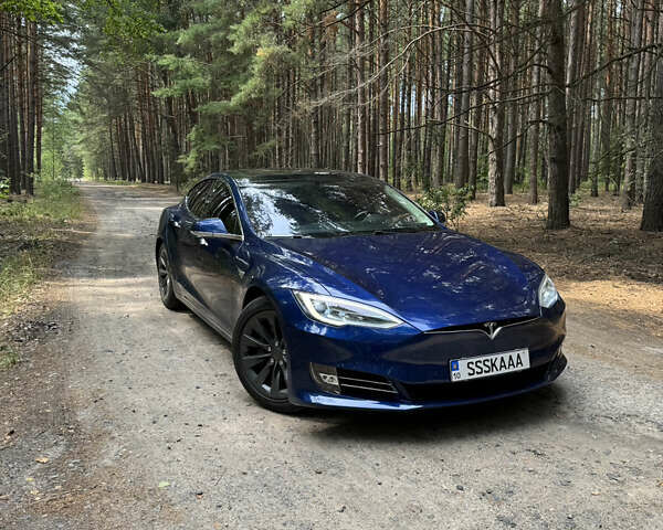 Синий Тесла Модель С, объемом двигателя 0 л и пробегом 140 тыс. км за 17999 $, фото 5 на Automoto.ua