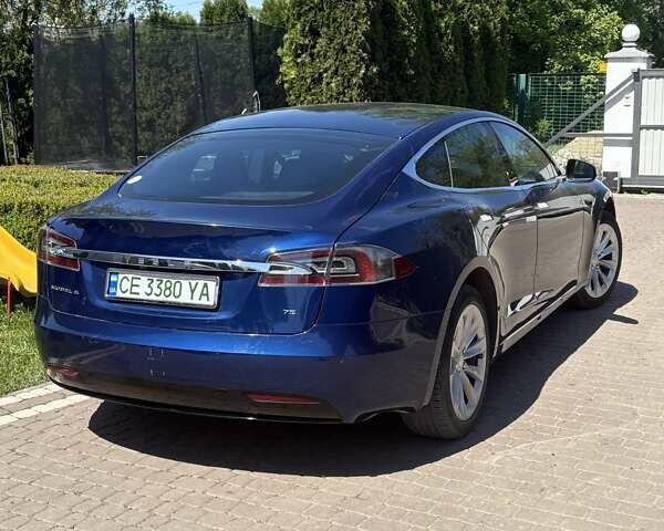 Синий Тесла Модель С, объемом двигателя 0 л и пробегом 75 тыс. км за 16500 $, фото 7 на Automoto.ua