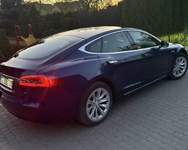 Синий Тесла Модель С, объемом двигателя 0 л и пробегом 75 тыс. км за 16500 $, фото 1 на Automoto.ua