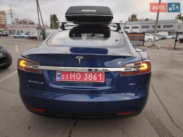 Синій Тесла Модель С, об'ємом двигуна 0 л та пробігом 135 тис. км за 20999 $, фото 8 на Automoto.ua