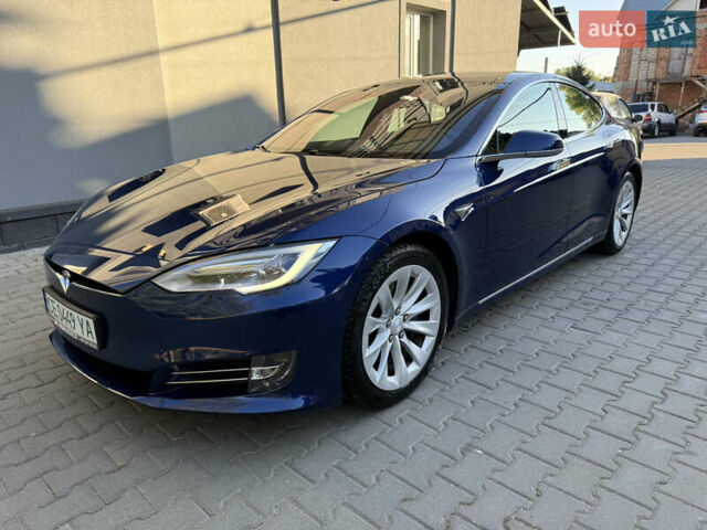 Синий Тесла Модель С, объемом двигателя 0 л и пробегом 75 тыс. км за 21900 $, фото 2 на Automoto.ua