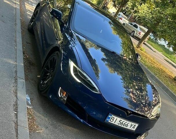Синій Тесла Модель С, об'ємом двигуна 0 л та пробігом 106 тис. км за 16700 $, фото 5 на Automoto.ua