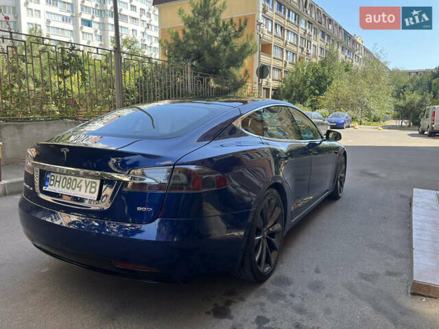 Синий Тесла Модель С, объемом двигателя 0 л и пробегом 268 тыс. км за 17500 $, фото 6 на Automoto.ua