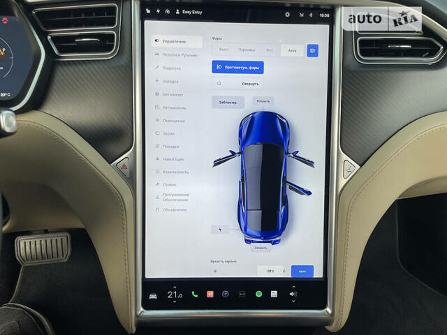 Синій Тесла Модель С, об'ємом двигуна 0 л та пробігом 110 тис. км за 49950 $, фото 36 на Automoto.ua