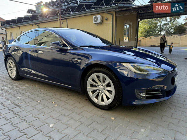 Синий Тесла Модель С, объемом двигателя 0 л и пробегом 75 тыс. км за 21900 $, фото 8 на Automoto.ua