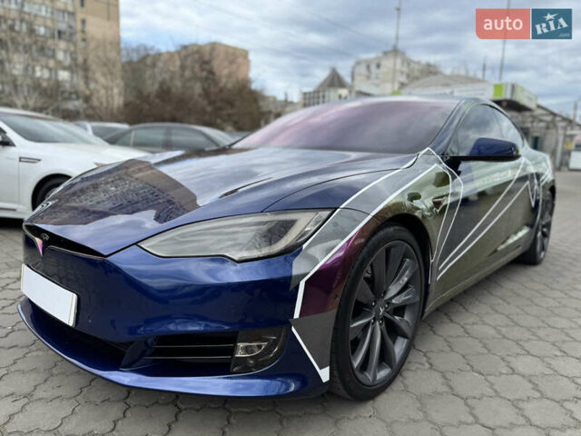 Синий Тесла Модель С, объемом двигателя 0 л и пробегом 188 тыс. км за 22000 $, фото 2 на Automoto.ua