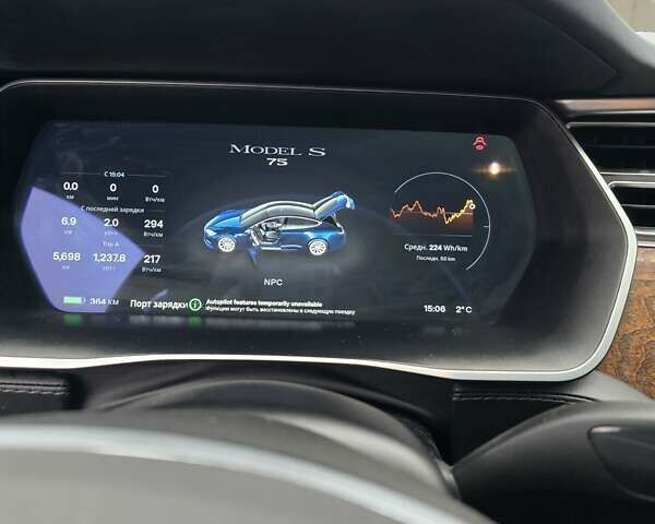 Синий Тесла Модель С, объемом двигателя 0 л и пробегом 220 тыс. км за 16000 $, фото 16 на Automoto.ua