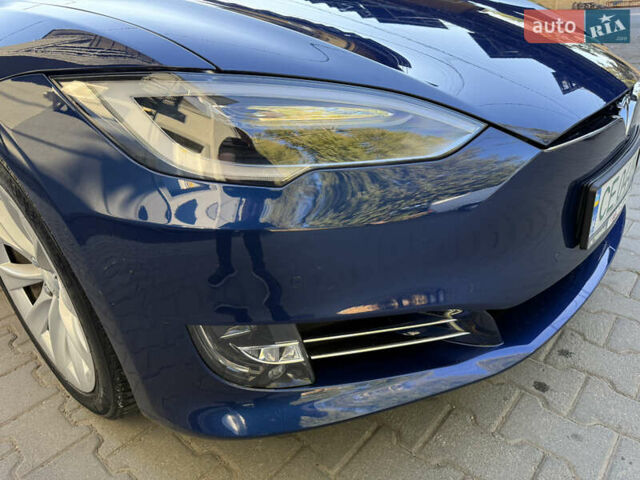Синий Тесла Модель С, объемом двигателя 0 л и пробегом 75 тыс. км за 21900 $, фото 9 на Automoto.ua