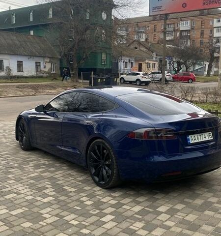 Синий Тесла Модель С, объемом двигателя 0 л и пробегом 190 тыс. км за 17450 $, фото 4 на Automoto.ua