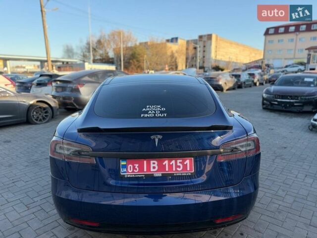 Синий Тесла Модель С, объемом двигателя 0 л и пробегом 185 тыс. км за 13400 $, фото 1 на Automoto.ua