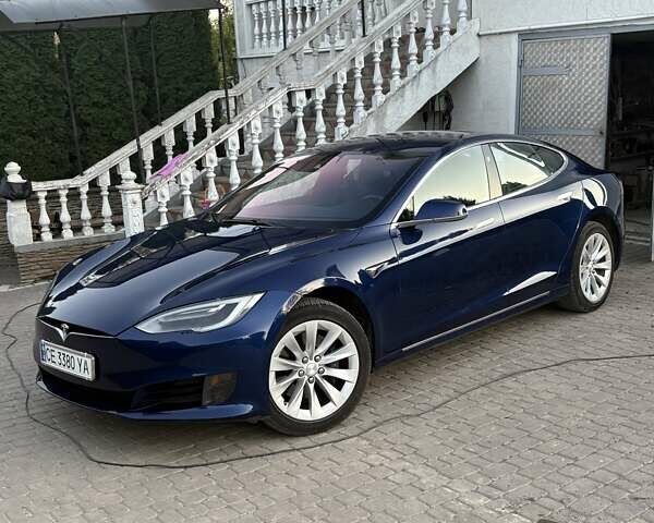 Синий Тесла Модель С, объемом двигателя 0 л и пробегом 75 тыс. км за 16500 $, фото 6 на Automoto.ua