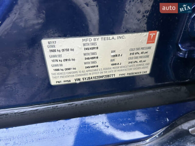 Синій Тесла Модель С, об'ємом двигуна 0 л та пробігом 132 тис. км за 16700 $, фото 28 на Automoto.ua