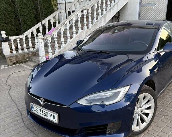 Синий Тесла Модель С, объемом двигателя 0 л и пробегом 75 тыс. км за 16500 $, фото 5 на Automoto.ua