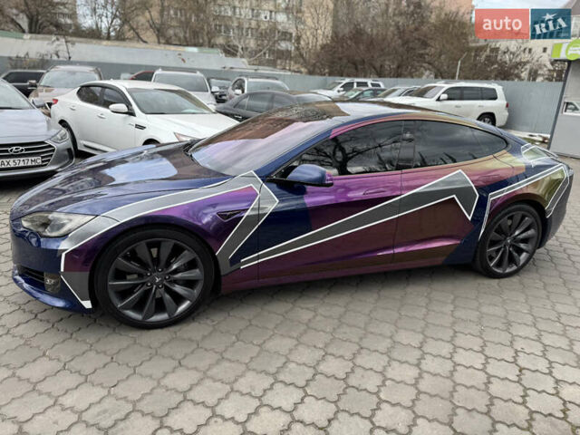Синий Тесла Модель С, объемом двигателя 0 л и пробегом 188 тыс. км за 22000 $, фото 5 на Automoto.ua